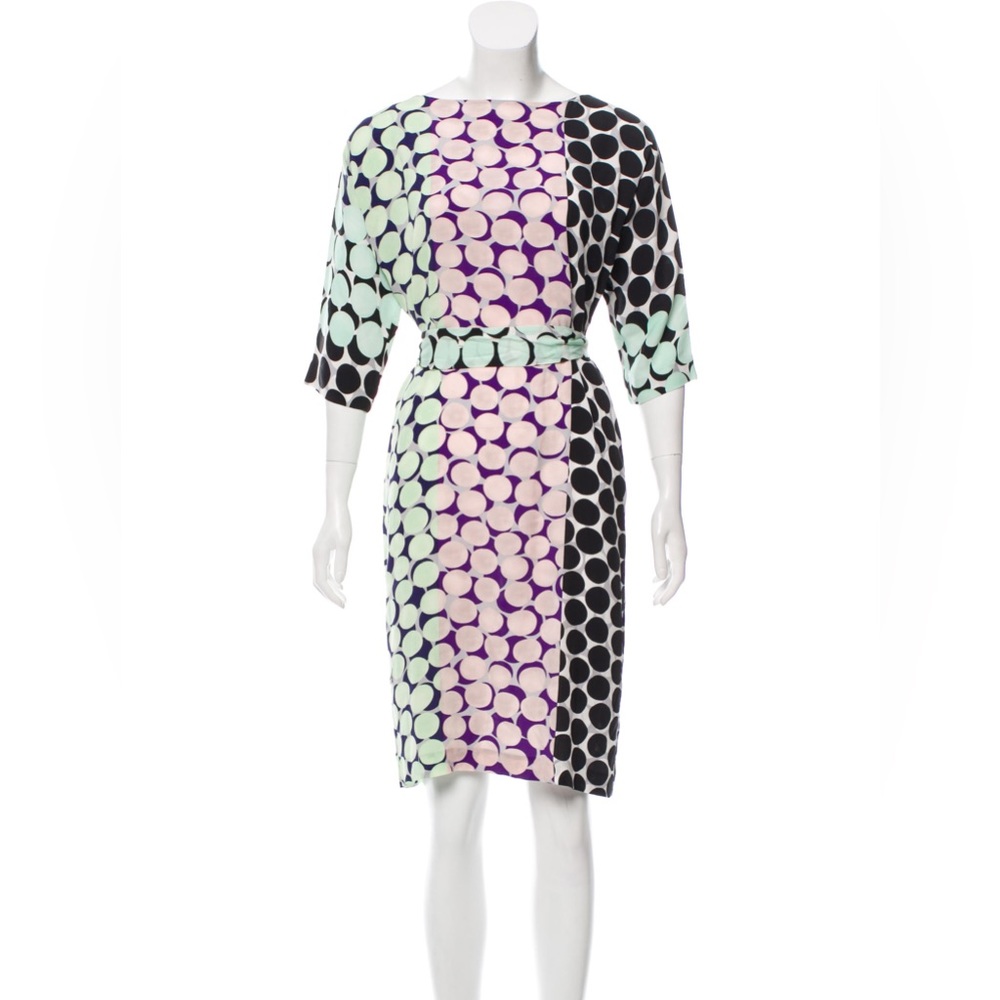 DVF Maja Two Silk Dress